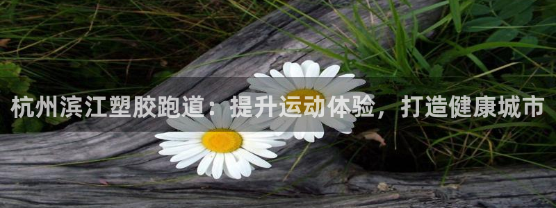 尊龙人生手机版：杭州滨江塑胶跑道：提升运动体验，打造健康城市