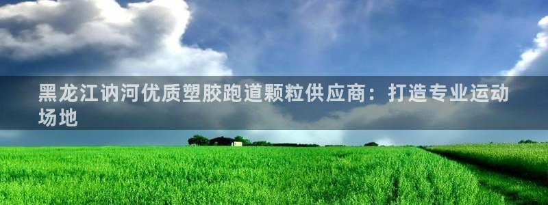 尊龙人生就是博网站：黑龙江讷河优质塑胶跑道颗粒供应商：打造专业运动
场地