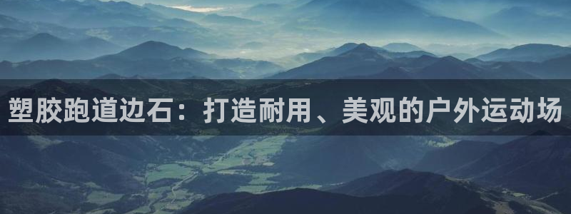 尊龙凯时白家乐：塑胶跑道边石：打造耐用、美观的户外运动场