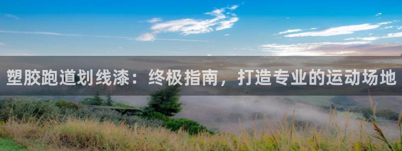 尊龙400：塑胶跑道划线漆：终极指南，打造专业的运动